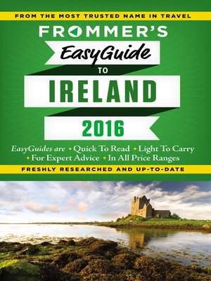 Frommer's EasyGuide to Ireland 2016 - ebook